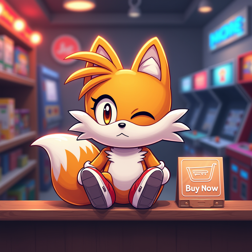 ge tails plush